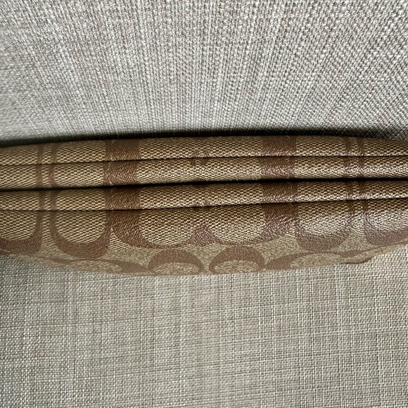 Coach Tan Signature Pouch - Picture 3 of 8